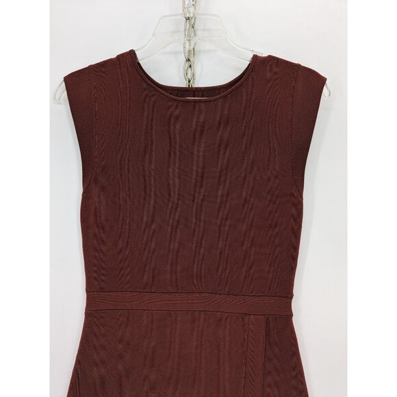 Aritzia Babaton Brown Midi Sweater Dress S - Picture 7 of 10